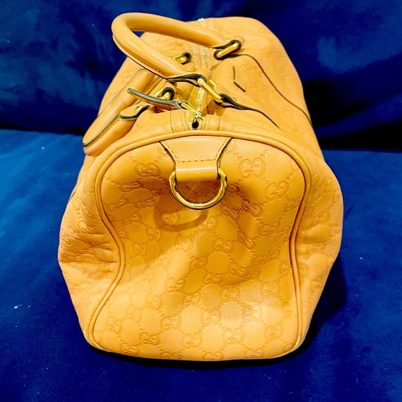 Gucci Joy light pink GG Imprimee Boston Bag - Picture 2 of 4